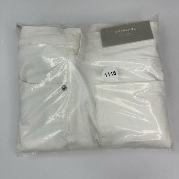 Everlane Women's NWT White The High Rise Skinny Minimalist Ankle Jean W31.25/L28 - Picture 12 of 12